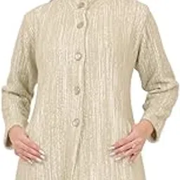 hallinton Women Winter Coats | Long Overcoat for Women | Stylish Button Closure Jacket for Casual & Formal Wear-picture-28