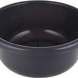 Kuber Industries Bath Tub|Versatile Plastic Utility Gaint Tub|Durable Deep Tub for Baby Bathing|Washing Clothes|Feeding Pan|26 Liter (Grey)-picture-15