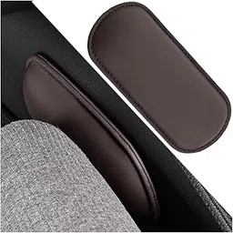 Mandark Car Knee Cushion Pad, Leather Memory Foam Vehicle Door Armrest Pillow for Leg Elbow, Comfort Auto Interior Center Console Thigh Support Mat Accessories, Universal for Most Cars (Brown)-image-15