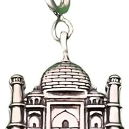 925 Sterling Silver Jewellery Taj Mahal Silver Charm Pendant - Fits in Bracelets, Chains and Necklace for Men and Women (Best Gift for Him/Her)-image-58