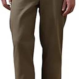 dennis lingo Men Solid Cotton Slub Mid Rise Straight Fit Trouser-picture-34