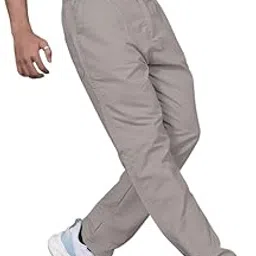 Men's Casual Cotton Trousers, Drawstring Waist image 1
