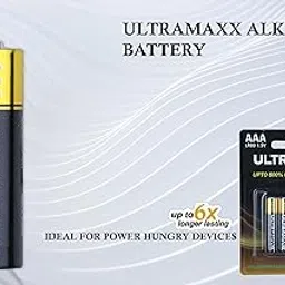 ULTRAMAXX Ultra Alkaline AAA Battery (Pack of 4)-picture-53