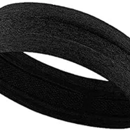 Generic Professional Running Sweatband Nonslip Unisex Breathable Moisture Wicking Headband for Fitness Workout Yoga Tennis Sports Color Black-picture-39