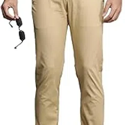 allen solly Men's Mid Rise Regular Fit Pants-picture-17