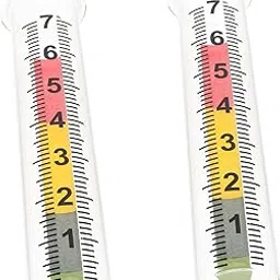 Parliky 2pcs Freeze-Proof Outdoor Rain Gauge with Glass Tube Accurate Measurement for Garden and Yard Decor Sturdy Test Tube Design for Precipitation Collection-picture-30