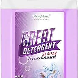 BlingMing Laundry Liquid Detergent Biodegradable, Non-Toxic, Eco-Friendly Liquid, Contain Natural Ingredients for Front Load and Top Load Washing Machine-picture-14
