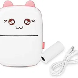 Device Mini Bluetooth Thermal Printer, Portable Label Printer Inkfree Printer for Android & iOS System, Black on White Thermal Printer-image-26