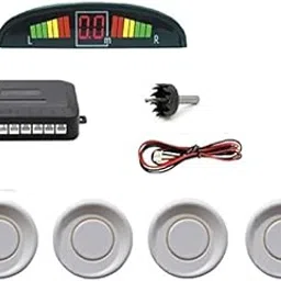 A2D Car Reverse Parking Sensor White with LED Display for Mitsubishi Lancer Evolution [2011-2013]-picture-18