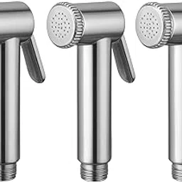 Health Faucet Gun | Hand Shower | Bidet Jet Spray Gun | Jet Spray for Toliet | Health Faucet Gun only Set of 3-image-35