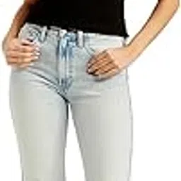 levi's Women's Mid Rise Wedgie Light Blue Bootcut Jeans-picture-13