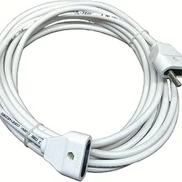 2 pin Male Female Flexible Expandable Wire for Indoor Outdoor Traveling Multipurpose Extension Socket with eBOOK (Load Capacity Upto 1000w) (2 Meter)-picture-58