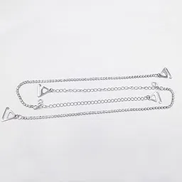 Licogel Lady Bra Straps Rhinestones Lightweight Nonskid Invisible Metal Bra Shoulder Straps Decorative Removable Holder-picture-49