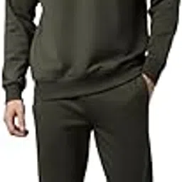 Mack Jonney Solid Track Suit for Men | Warm Fleece Tracksuit Set | Full Sleeve Sweatshirt-M4965-picture-21