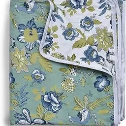 Amigos Cotton Lightweight Reversible Blanket for Single Bed (Dohar1, Single)-picture-48
