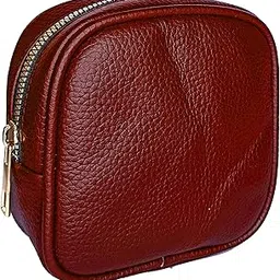CARTBRINK Lipstick Pouches For Women Mini Travel Bag Small Travelling Jewellery Keychain Coinpouch Small Pouch (Tan), 12 cm-picture-23