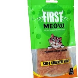 First Meow Yummylicious Cat Treats Combo Soft Chicken Strip x3 Sold by DogsNCats-picture-33