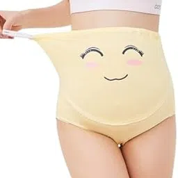 geifa Soft Stretch Button Maternity Panty for Pregnancy || High Waist Button-Closure Pregnancy Panties (4 to10 Months)-picture-45