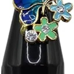 akshathira Butterfly Brooch Crystal Saree Brooch for Women Girls, Fashion Metal Rhinestone Inlaid Party Coat Brooch Pin for Suit, Dress, Blazer, Sweater-picture-10