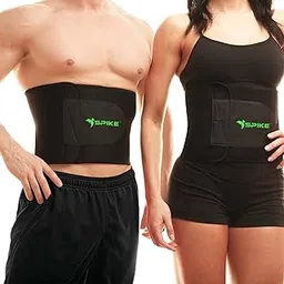 SPIKE Sweat Slim Belt for Men and Women Non-Tearable Neoprene Shaper wear and Tummy Exercise…-image-13