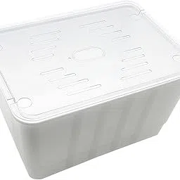 Turtle Habitat Breeding Box Case for Young Bearded Dragon Tortoise Crayfish White L-picture-14