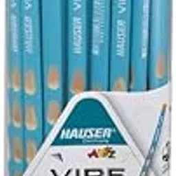 HAUSER ARTZ VIBE PENCIL 50PCS Multicolor Pencils | Extra Dark Lead for Smooth Writing | Ideal for Kids School Use & Drawing-picture-15