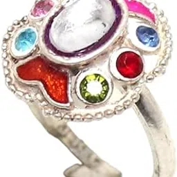 Adjustable Toe Ring Pair 925 Sterling Silver Cubic Zirconia Stone Jewelry Women Handmade Gift i788-image-6