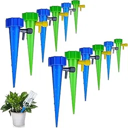 Drip Irrigation Kit – Self-Watering Spikes with Slow Release Control Tap for Home Garden Plants | Automatic Watering System for Efficient Plant Care & Water Conservation (10)-picture-33