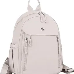 12o12 Women Backpack for College, Office, Travel, Daily Use, Outdoor, Lightweight Water Resistant Nylon Stylish Daypack Bag with Multiple Pockets, Adjustable Straps, Durable Zipper image 1