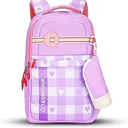 uppercase Luna 2502 Sustainable School Backpack | 2025 Collection | Well-Padded, Double Compartment with Pencil Pouch, Organizers, Side Bottle Pocket| For Girls | 500 Days Warranty-picture-47