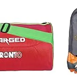 charged Sports Bag Toronto Large Red With Gowin Football Shoe Ace Grey Orange Size-5-picture-16