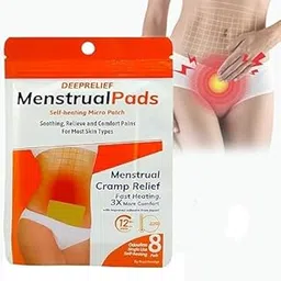 Heat Patches for Period Pain and Menstrual Cramps Instant Relief from Period Pain Adhesive Heat Patches for Cramps and Backache Relief-Up to 12 Hours Portable Period Cramps Heat Therapy Patches-picture-30