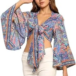 ke kanhaexports KE Kanha Exports top for Women Stylish Western | wrap Tops for Woman | Perfect on Jeans Tops for Woman | Summer top | Beach Outfits Dress for Women Stylish-picture-17