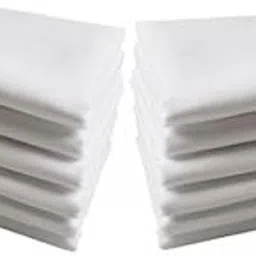 3x12Pcs Pure White Handkerchiefs Set Cotton Hankies Pocket Square Party|Clothing Shoes & Accessories | Mens Accessories | Handkerchiefs-image-41