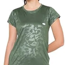 Women's Camouflage Regular Fit T-Shirt-image-12