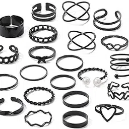 shining diva fashion Set of 22 Latest Stylish Rings for Women and Girls (15279r)-picture-38