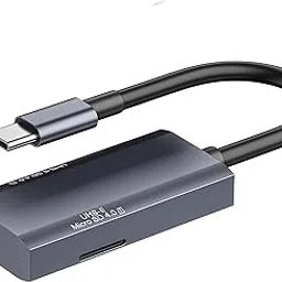 UHS-II SD 4.0 Card Reader, 2 in 1 Type-C SD 4.0 Memory Card Reader for SD Micro SD SDXC SDHC MMC RS-MMC Micro SDXC UHS-II and UHS-I Cards for Mini PC,Laptops, Tablets, Smartphones-picture-22
