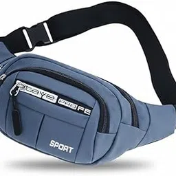 Large Capacity Chest Sling Bag for Men & Women – Lightweight Casual Crossbody Fanny Pack with Anti-Theft Wallet, Key Holder & Bottle Slot – Ideal for Travel, Cycling, Gym & Motorcycle (Blue)-picture-27