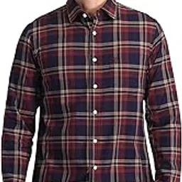 u.s. polo assn. Men Cotton Checkered Tailored Fit Shirt-picture-25