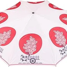 sun Warli Print, 3 fold, Windproof, Auto Open Umbrella (Nitara)-picture-12