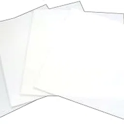 8" White Glass Squares 4 Pack - 96 Coe-picture-27
