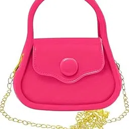 Girls Sling Bag PVC Jelly Bag for Women|| with long chain shoulder strip-picture-15