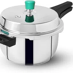 The Indus Valley Stainless Steel Pressure Cooker Outer Lid | Induction Friendly | Tri-Ply Heavy Bottom | 100% Toxin-Free, Naturally Non-Stick (Medium - 5L)-picture-28