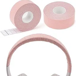 Geekria Headphones Headband Repair Wrap, Headset Head Cover Compatible with Sony WH-1000XM5, Skullcandy Crusher ANC, Soundcore Life Q20, Easy DIY Installation (Pink/ 2 Pcs)-picture-31