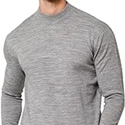 Solid Round Neck Full Sleeves Regular Fit Mens Casual Sweater | Casual Winter Sweater for Men | Mens Sweater for Winter Wear (P_MSWT00054)-image-6