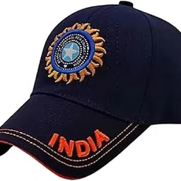 capiteum Solid Baseball Casual Sports Adjustable Cotton Indian Cricket Caps for Men/Women Unisex-picture-28