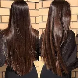 Ltz Hair Extension |Hair Extensions| Straight Natural Brown Long Hair Extension For Women & Girls | Full Head Straight Clips In On Synthetic Hair Extensions 24 Inch [Natural_Brown_Straight_Hair]-picture-42