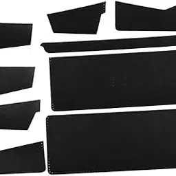 Club Bollywood®DIY Leather Purse Kit Leather Blanks Set Wallet Purse Making Black|Crafts | Leathercrafts | Other Leathercraft Supplies|1 Set of DIY Leather Wallet Kit-picture-53