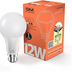 GEO 12 Watt LED Bulb | Excellent CRI | Zero Maintenance | High Durability | 85% Energy Saving | Surge Protection | Cool Day Light | Multiple Wattages | Eco-Friendly - Pack of 1-image-17