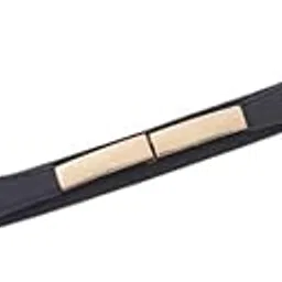 Women'S Black Stretchable Elegant Retro Buckle Elastic Waist Belt – Stylish Thin Design Perfect For Dresses, Sarees, And Jeans-image-7